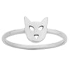 Karen Walker Mini Cat Ring - Sterling Silver - Walker & Hall