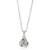 9ct White Gold Diamond Forget Me Knot Pendant - Walker & Hall