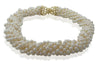 Cultured Pearl Multi Strand Necklace With 14ct Yellow Gold Clasp - Walker & Hall