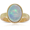 18ct Yellow Gold Opal Ring - Walker & Hall