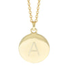 9ct Yellow Gold Pebble Pendant - Necklace - Walker & Hall