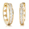 18ct Yellow Gold .50ct Diamond Tigris Earrings - Walker & Hall