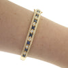 18ct Yellow Gold Sapphire & Diamond Bracelet - Walker & Hall