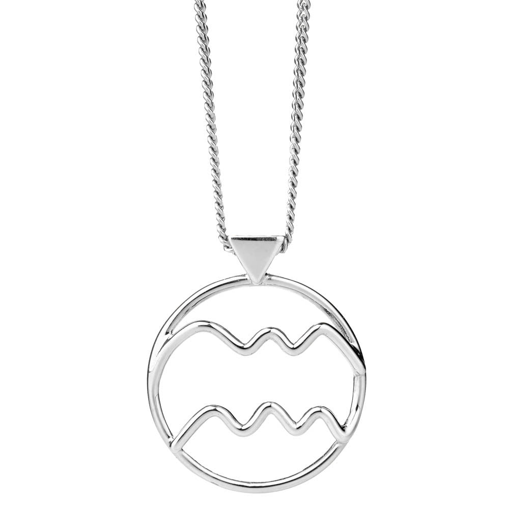 Sterling Silver Aquarius Necklace – Mark Poulin Jewelry
