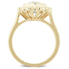 18ct Yellow Gold Aquamarine & Diamond Ring - Walker & Hall
