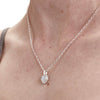 Stolen Girlfriends Club Love Claw Necklace - Sterling Silver & Moonstone - Necklace - Walker & Hall