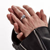Stolen Girlfriends Club Love Claw Ring - Sterling Silver & Moonstone - Ring - Walker & Hall
