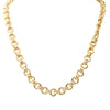 9ct Yellow Gold Triple Oval Link Necklace - Necklace - Walker & Hall