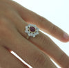 18ct Yellow Gold Ruby And Diamond Dress Ring - Walker & Hall