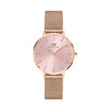 Daniel Wellington Petite Melrose 32mm Watch - Rose Gold & Light Pink - Watch - Walker & Hall