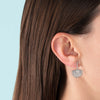 Boh Runga Rocksteady Fan Tail Midi Earrings - Sterling Silver - Earrings - Walker & Hall