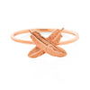 Boh Runga Feather Kisses Ring - Rose Gold - Walker & Hall