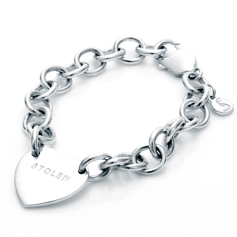 Send Charming Linked Heart Bracelet Gift Online Rs1099  FlowerAura