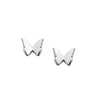 Karen Walker Mini Butterfly Earrings - Sterling Silver - Walker & Hall