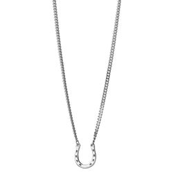 Karen Walker Mini Horseshoe Necklace - Sterling Silver - Walker & Hall