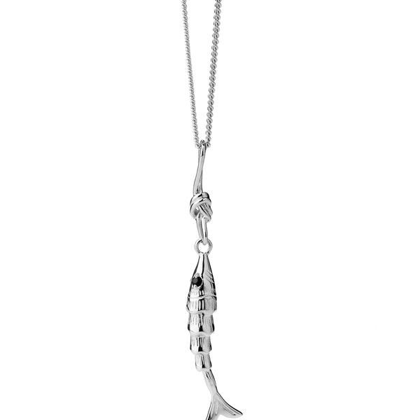 Karen Walker Lure Fish Necklace - Sterling Silver - Walker & Hall
