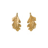 Karen Walker Leaf Stud Earrings - 9ct Yellow Gold - Walker & Hall
