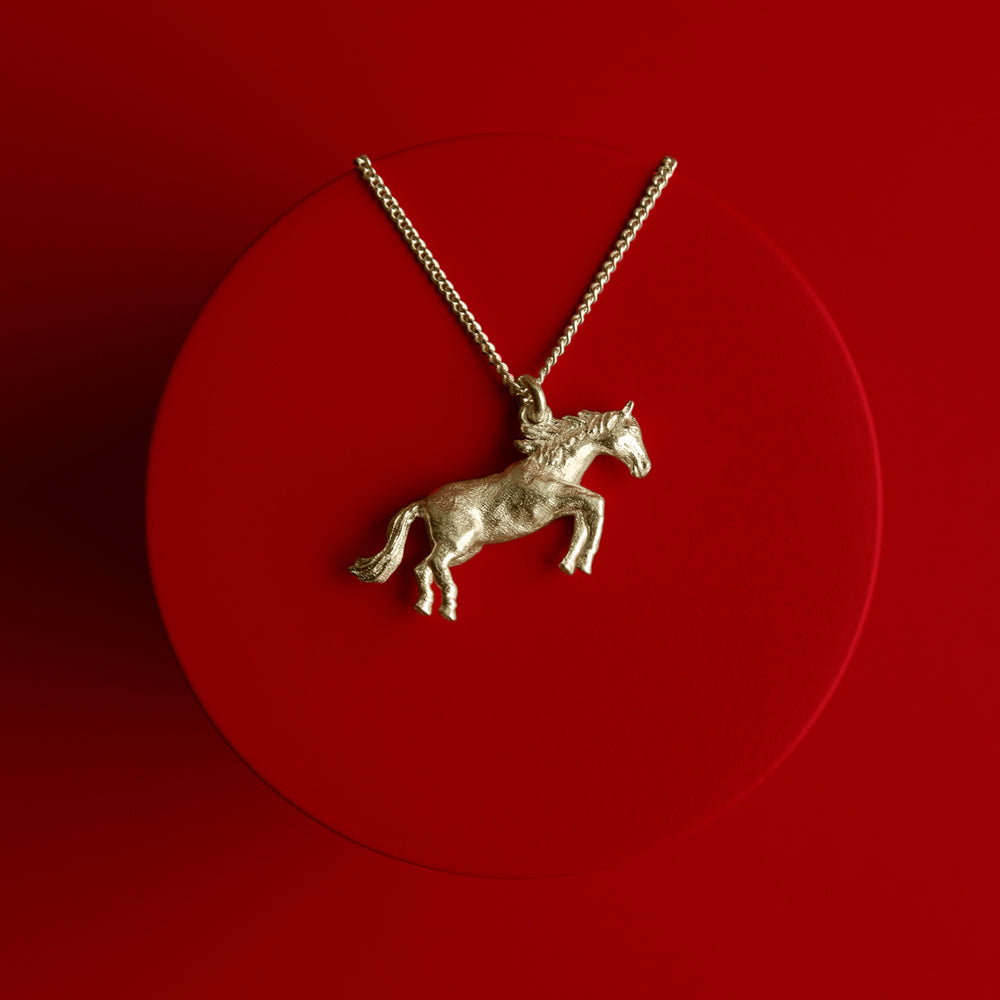 Kelley & Co Rose Gold Heart & Horse Choker Necklace – Greenhawk Equestrian  Sport