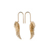 Karen Walker Mini Cupid's Wing Earrings - Gold Plated - Earrings - Walker & Hall