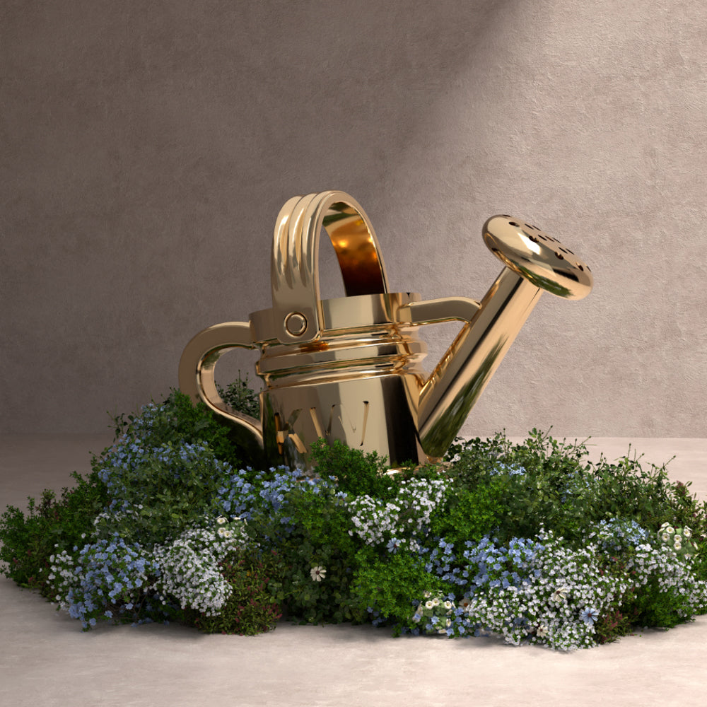 Karen Walker Watering Can Necklace 9ct Yellow Gold Walker & Hall