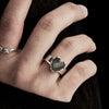 Stolen Girlfriends Club Love Claw Ring - Sterling Silver & Labradorite - Ring - Walker & Hall