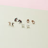 Karen Walker Mini Butterfly Earrings - Sterling Silver - Walker & Hall