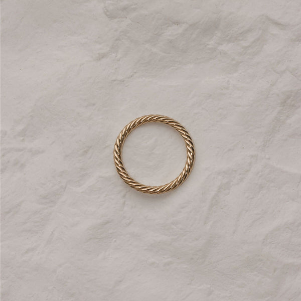 Meadowlark Rope Ring - Sterling Silver - Ring - Walker & Hall
