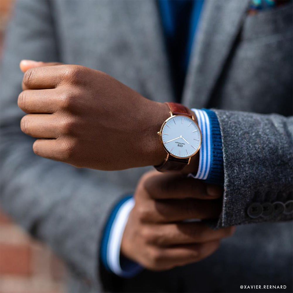 Daniel Wellington CLASSIC ST MAWES 40 mm Watch Amazon.com: Daniel Wellington Classic St Mawes 40mm Men main image 2