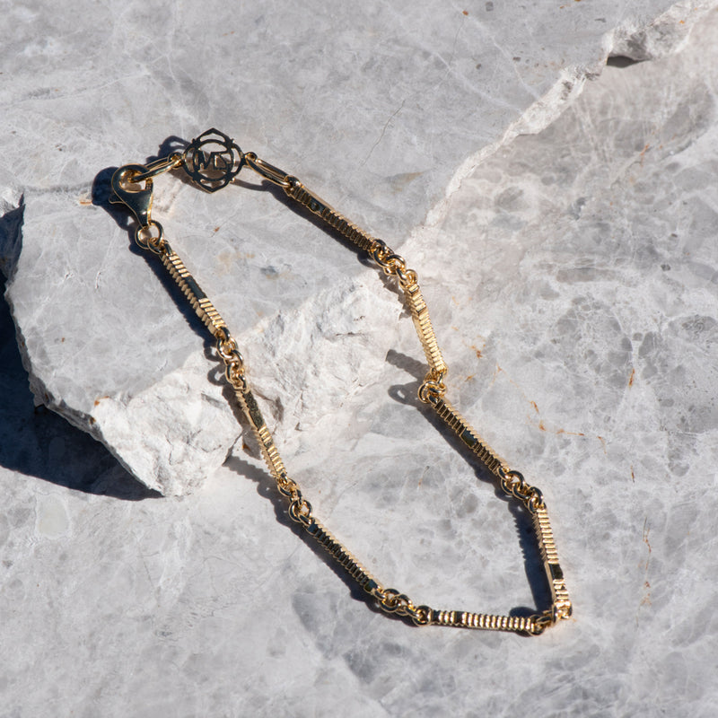 Zoe & Morgan Ameena Bracelet - Gold Plated-Bracelet-Walker & Hall