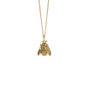 Meadowlark Bee Charm Necklace - Gold Plated - Necklace - Walker & Hall