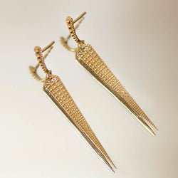 Zoe & Morgan Coralia Earrings - Gold Plated - Earrings - Walker & Hall