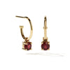 Meadowlark Delia Earrings - Gold Plated & Garnet - Earrings - Walker & Hall