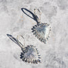 Zoe & Morgan Heart Rays Earrings - Sterling Silver - Earrings - Walker & Hall