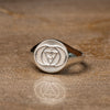 Zoe & Morgan Intuition - Ajna Ring - Sterling Silver - Ring - Walker & Hall