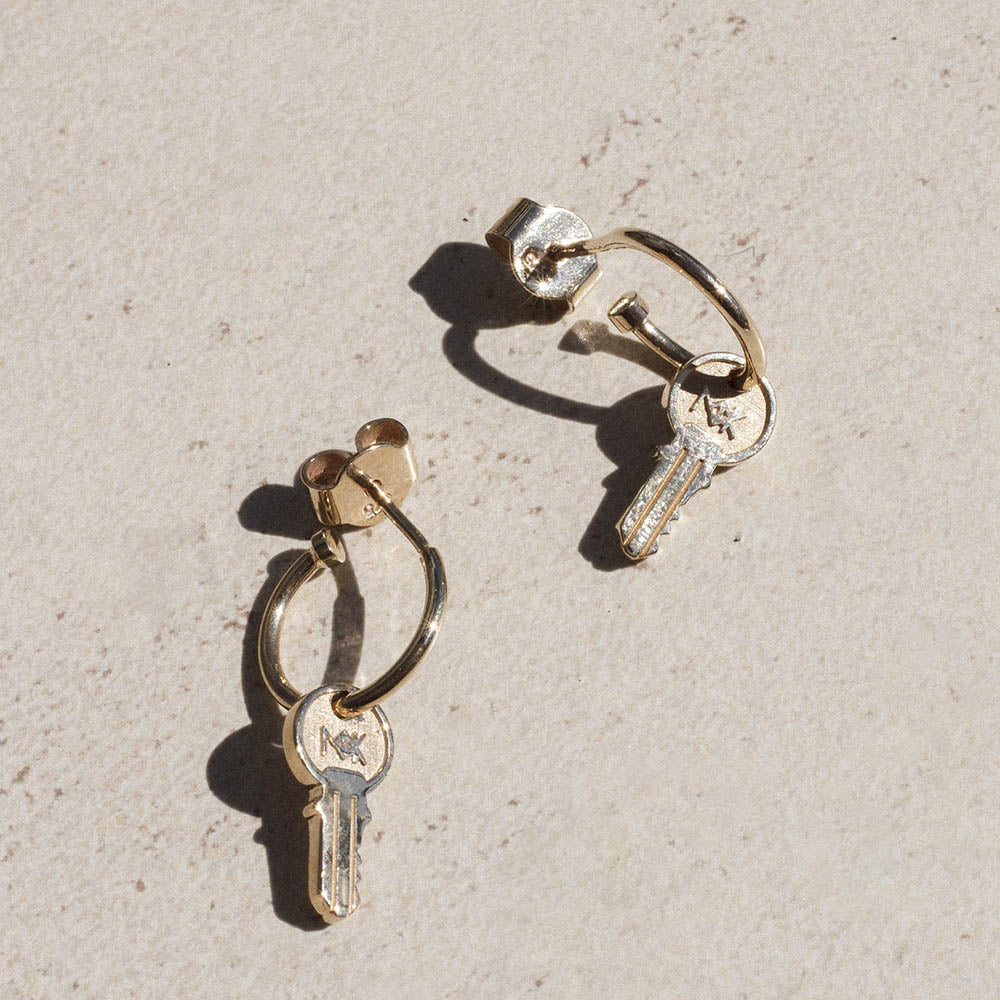 Lock & Key Earrings – Patricia Nash