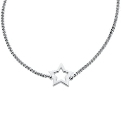 Karen Walker Mini Star Necklace - Sterling Silver - Walker & Hall
