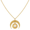 Zoe & Morgan Selene Pendant - Gold Plated - Necklace - Walker & Hall