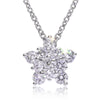 18ct White Gold .50ct Diamond Electra Star Pendant - Walker & Hall