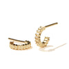 Meadowlark Solaire Hoops Small - Gold Plated - Walker & Hall