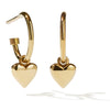 Meadowlark Camille Signature Hoop Earrings - Gold Plated - Walker & Hall