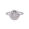 Boh Runga Starburst Button Ring - Sterling Silver-Ring-Walker & Hall